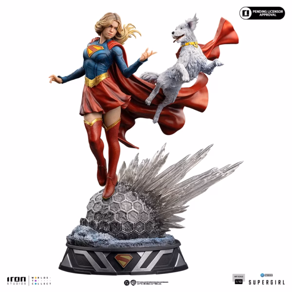 DC Iron Studio Super Girl Licensed Resin Statue 1