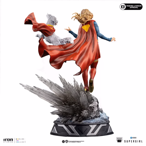 DC Iron Studio Super Girl Licensed Resin Statue 3