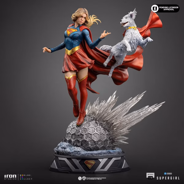 DC Iron Studio Super Girl Licensed Resin Statue 5