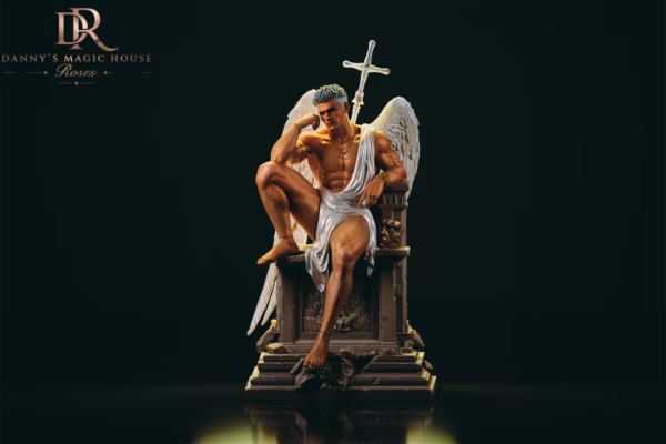 Dannys Magic House Studio Angel of Light Luminous Resin Statue 1