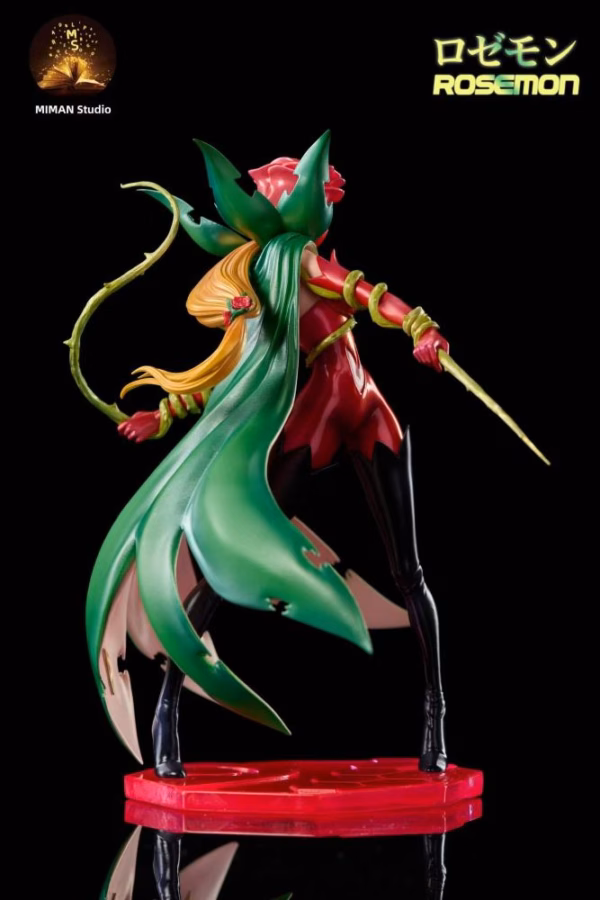 Digimon MIMAN Studio Rosemon Resin Statue 3