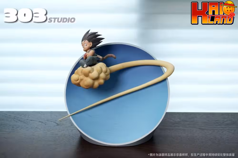 Dragon Ball 303 Studio Kid Goku Riding Flying Nimbus Resin Statue