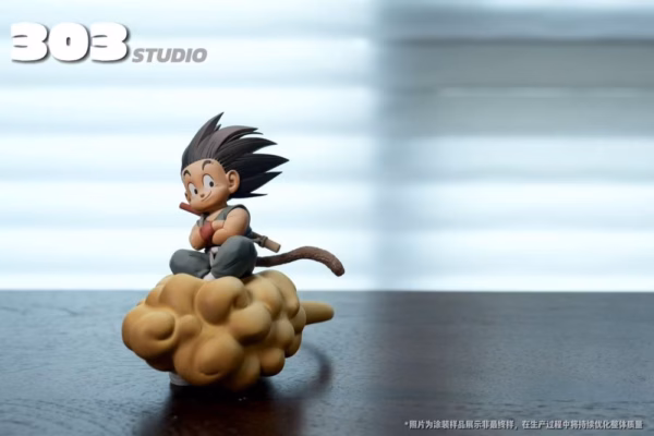 Dragon Ball 303 Studio Kid Goku Riding Flying Nimbus Resin Statue 1