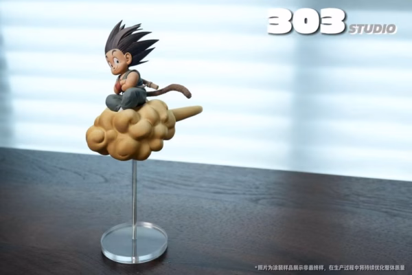Dragon Ball 303 Studio Kid Goku Riding Flying Nimbus Resin Statue 3