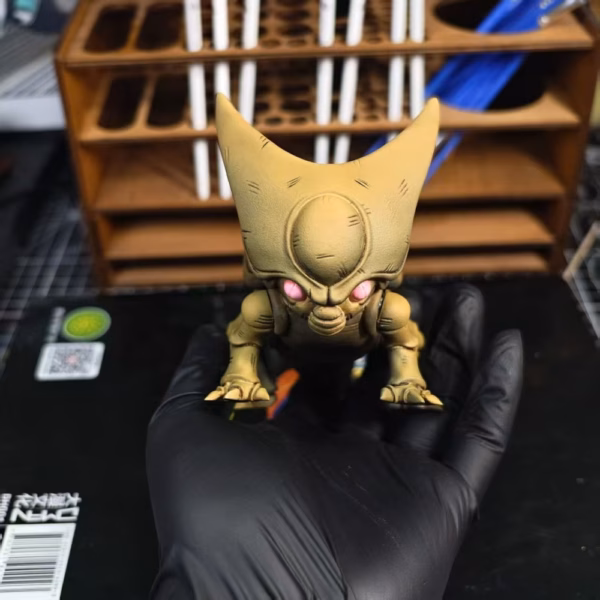 Dragon Ball DD Studio Cell Larva Resin Statue 2