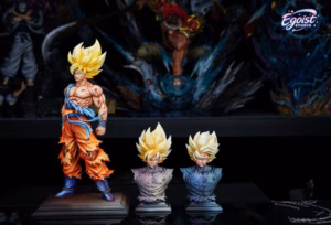 Dragon Ball Egoist Studio First Super Saiyan Son Goku Resin Statue