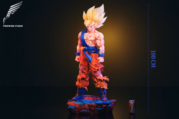Dragon Ball Freewing Studio SS Goku Resin Statue 2