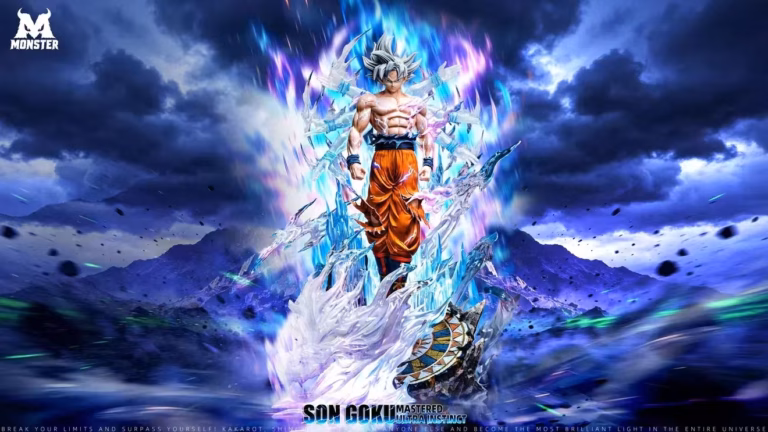Dragon Ball Monster Studio Mastered Ultra Instinct Goku Resin Statue