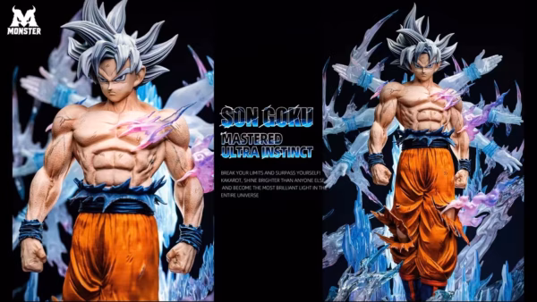 Dragon Ball Monster Studio Mastered Ultra Instinct Goku Resin Statue 5