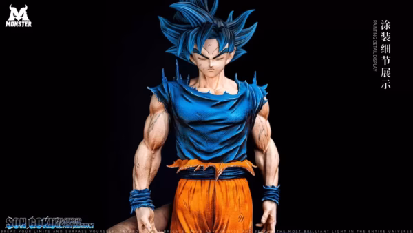 Dragon Ball Monster Studio Mastered Ultra Instinct Goku Resin Statue 7