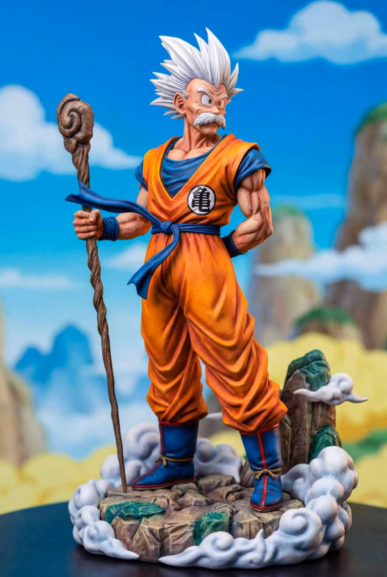 Dragon Ball RanYao Studio Goku Old Resin Statue
