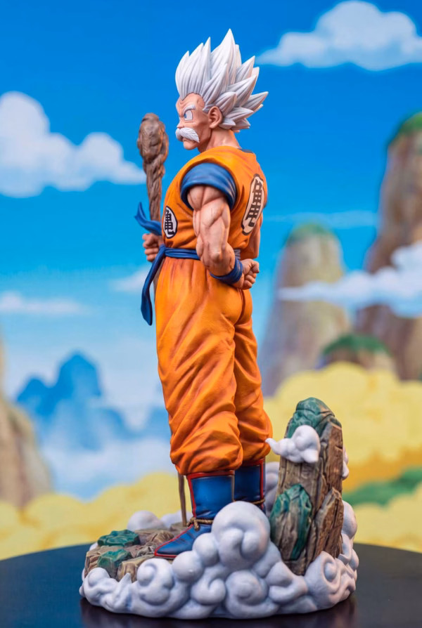 Dragon Ball RanYao Studio Goku Old Resin Statue 3
