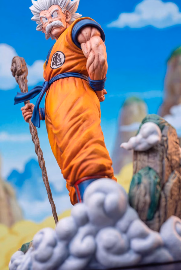 Dragon Ball RanYao Studio Goku Old Resin Statue 4