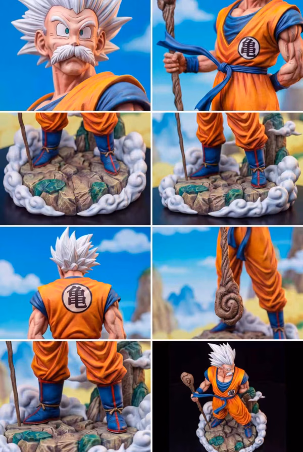 Dragon Ball RanYao Studio Goku Old Resin Statue 5