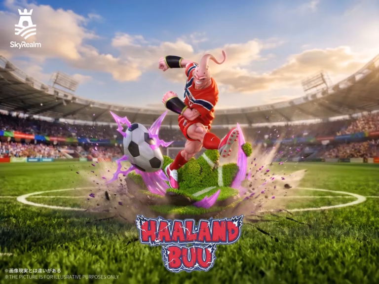 Dragon Ball SkyRealm Studio Majin Buu × Haaland Resin Statue