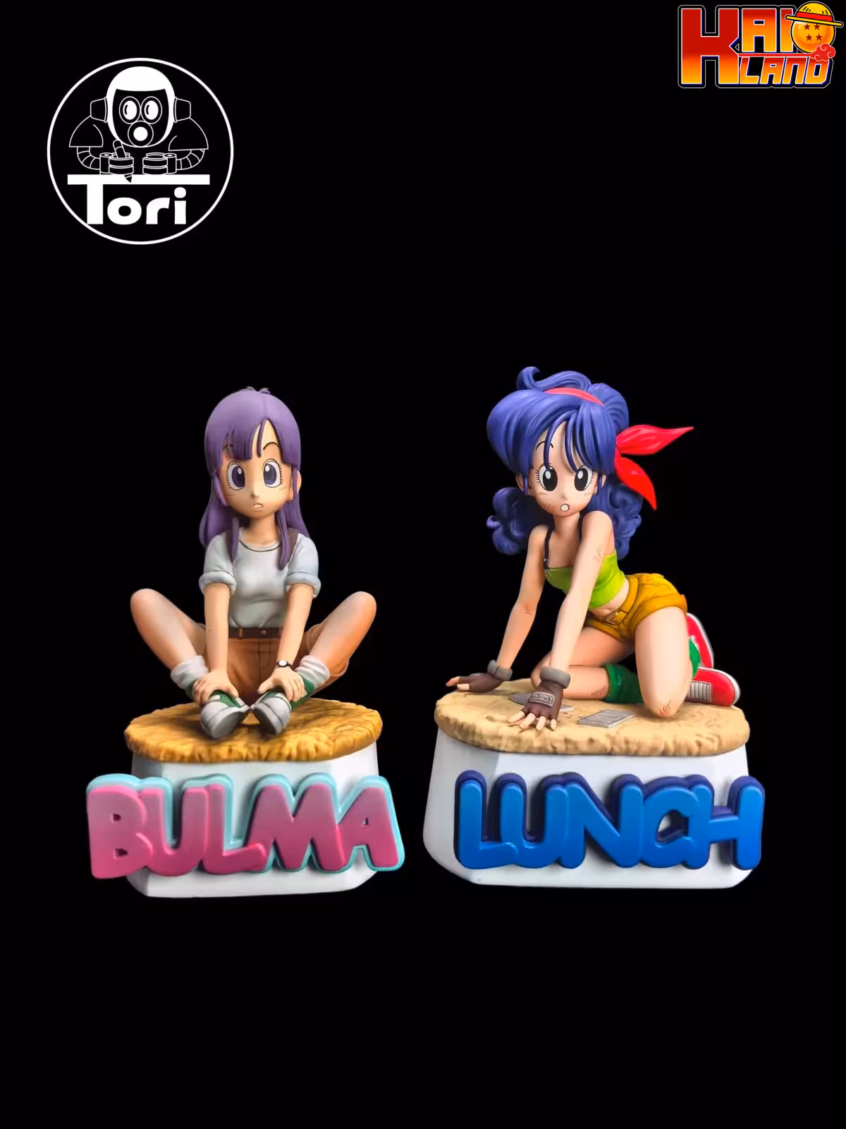 Dragon Ball TORI Studio Bulma x Lunch Resin Statue