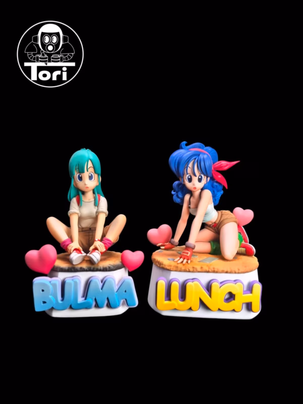 Dragon Ball TORI Studio Bulma x Lunch Resin Statue 4
