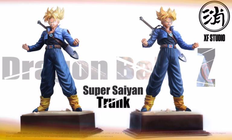 Dragon Ball XF Studio Super Saiyan Trunks Resin Statue