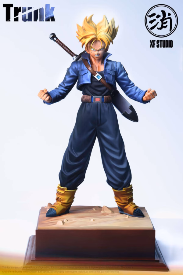 Dragon Ball XF Studio Super Saiyan Trunks Resin Statue 3