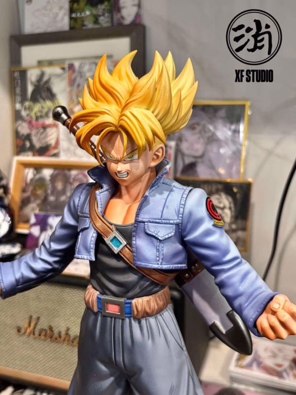 Dragon Ball XF Studio Super Saiyan Trunks Resin Statue 5