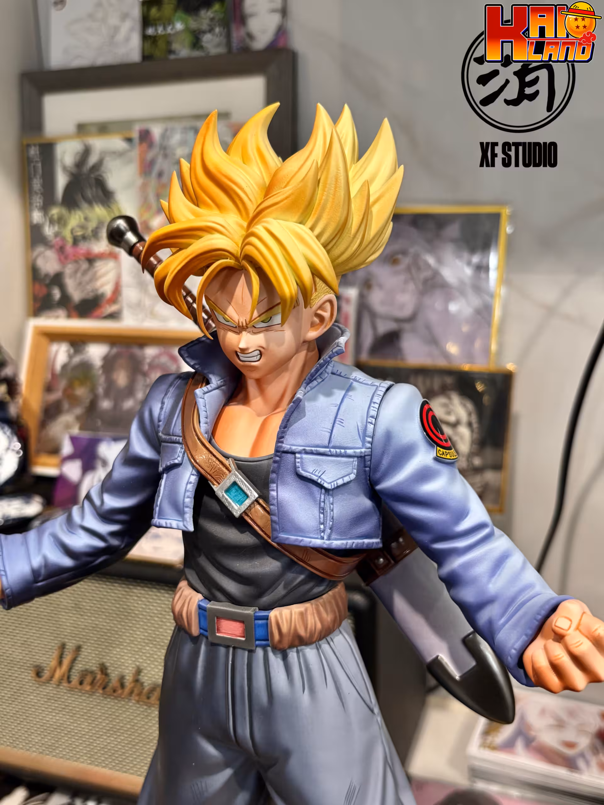 Dragon Ball XF Studio Super Saiyan Trunks Resin Statue