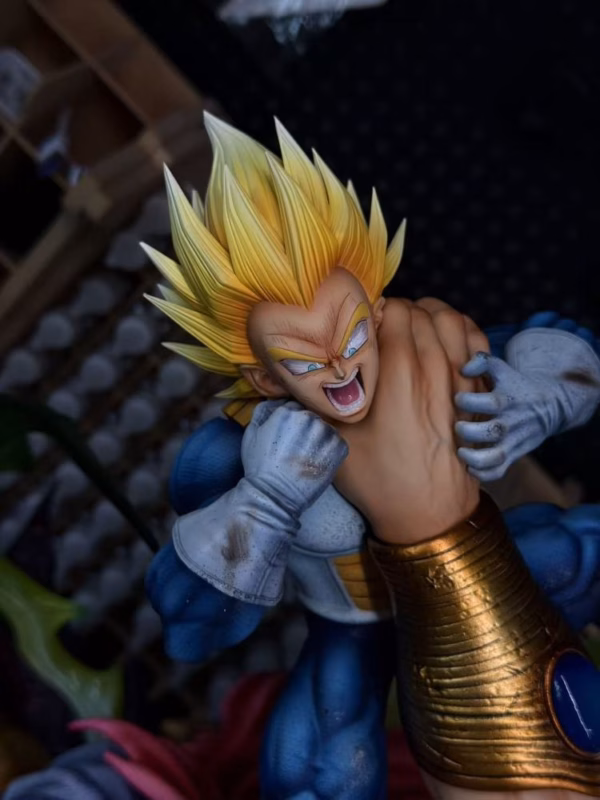 Dragon Ball Yi Shou Studio Broly Vs Goku X Vegeta V2 Resin Statue 3