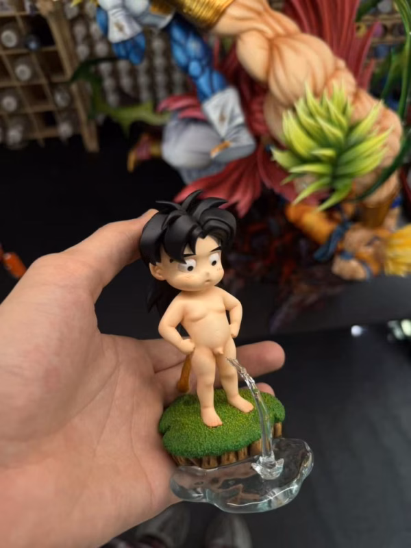 Dragon Ball Yi Shou Studio Broly Vs Goku X Vegeta V2 Resin Statue 6