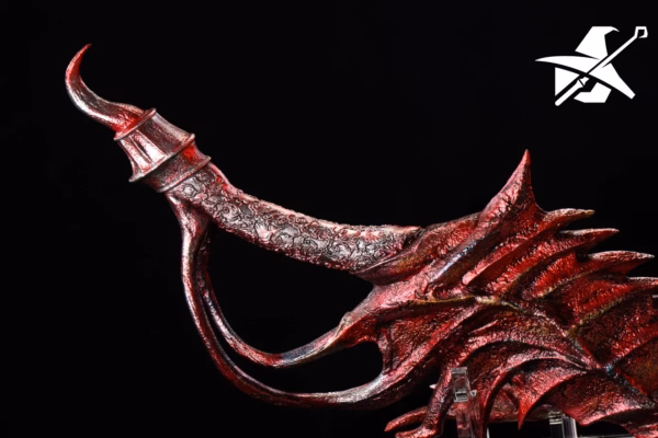 Elden Ring Wizard Model Toys Weapon Backhand Blade Resin Statue 4
