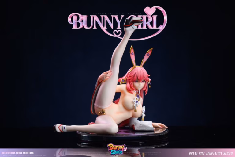 Genshin Impact Bunny Studio Yae Miko Bunny Girl Resin Statue