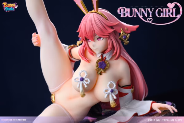 Genshin Impact Bunny Studio Yae Miko Bunny Girl Resin Statue 2