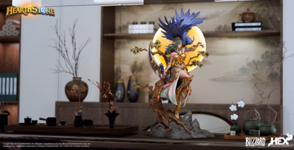 Hearthstone HEX Collectibles Signature Tyrande Whisperwind Licensed Resin Statue 3