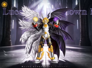 Digimon Sun Toys Studio  Lucemon Falldown Mode Resin Statue