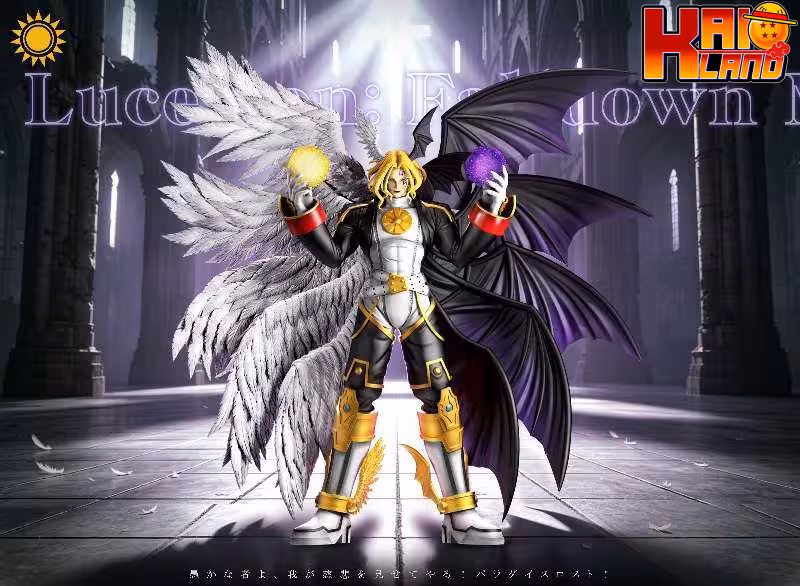 Digimon Sun Toys Studio  Lucemon Falldown Mode Resin Statue