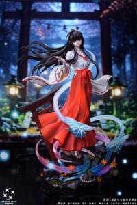 InuYasha Covert Star Studio Kikyo Resin Statue