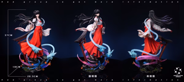 InuYasha Covert Star Studio Kikyo Resin Statue 4