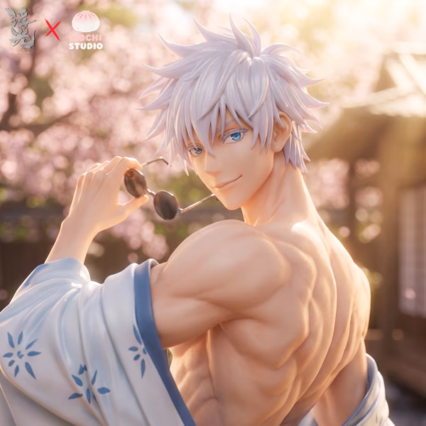 Jujutsu Kaisen Mochi Studio Gojo Resin Statue 3