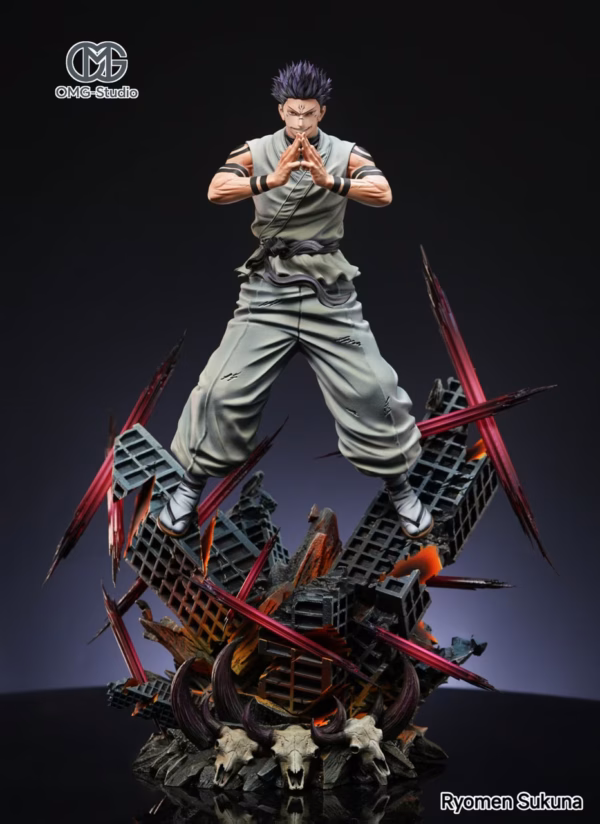 Jujutsu Kaisen OMG Studio Ryomen Sukuna Resin Statue