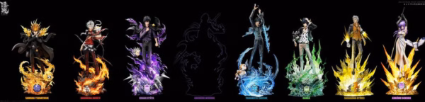 Katekyo Hitman Reborn Floating Light Studio Chrome Dokuro Resin Statue 5