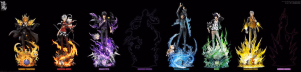Katekyo Hitman Reborn Floating light Studio Sasagawa Ryohei Resin Statue 6