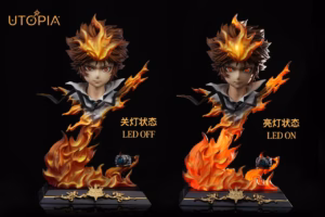Katekyo Hitman Reborn Utopia Studio Sawada Tsunayoshi Bust Resin Statue