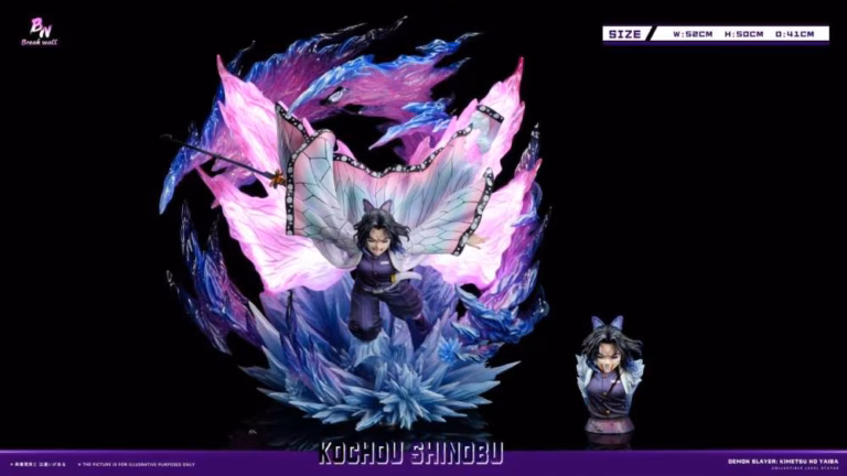 Kimetsu no Yaiba Breakwall Studio Shinobu Kocho Resin Statue
