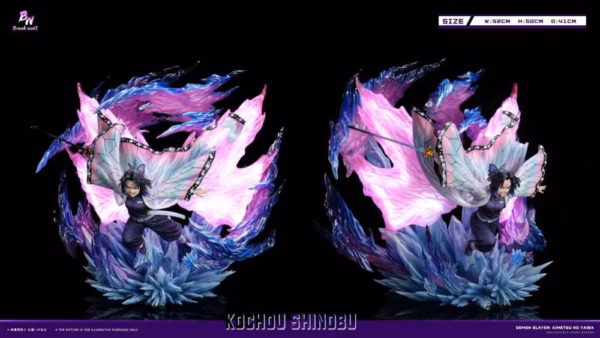 Kimetsu no Yaiba Breakwall Studio Shinobu Kocho Resin Statue 4