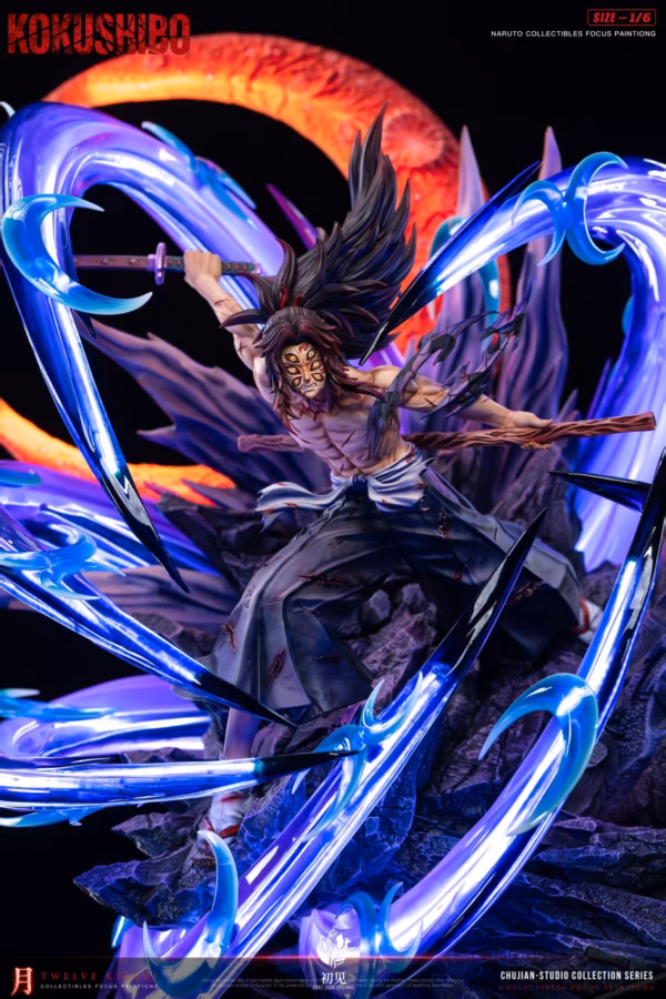 Kimetsu no Yaiba ChuJian Studio Kokushibo Resin Statue 5