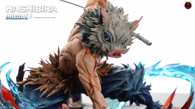 Kimetsu no Yaiba Fiend Studio Hashibira Inosuke Resin Statue