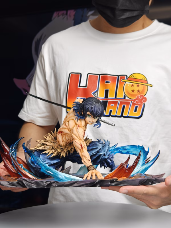 Kimetsu no Yaiba Fiend Studio Hashibira Inosuke Resin Statue 2 1