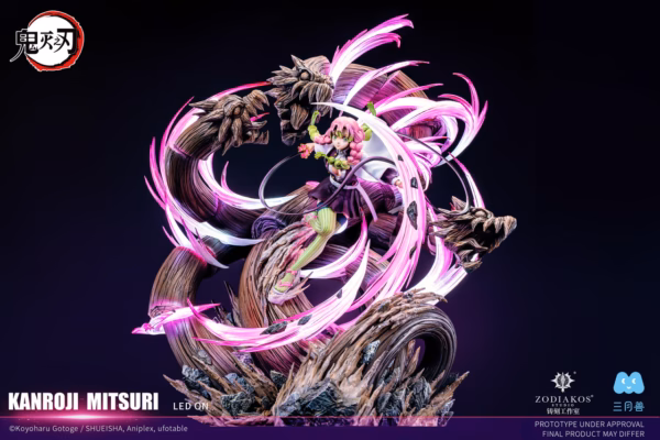 Kimetsu no Yaiba Zodiakos Studio Kanroji Mitsuri Licensed Resin Statue 2