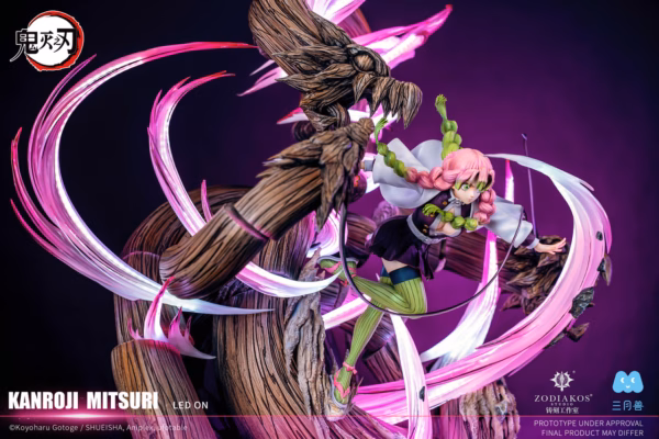 Kimetsu no Yaiba Zodiakos Studio Kanroji Mitsuri Licensed Resin Statue 3