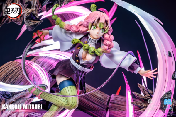 Kimetsu no Yaiba Zodiakos Studio Kanroji Mitsuri Licensed Resin Statue 8