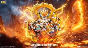 Mashin Hero Wataru Emo Studio Wataru Ikusabe X Ryujinmaru Resin Statue