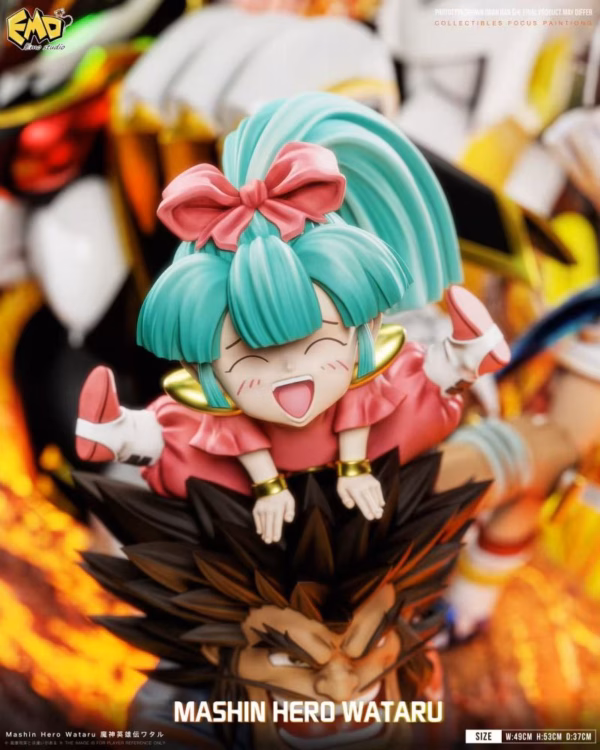 Mashin Hero Wataru Emo Studio Wataru Ikusabe X Ryujinmaru Resin Statue 6
